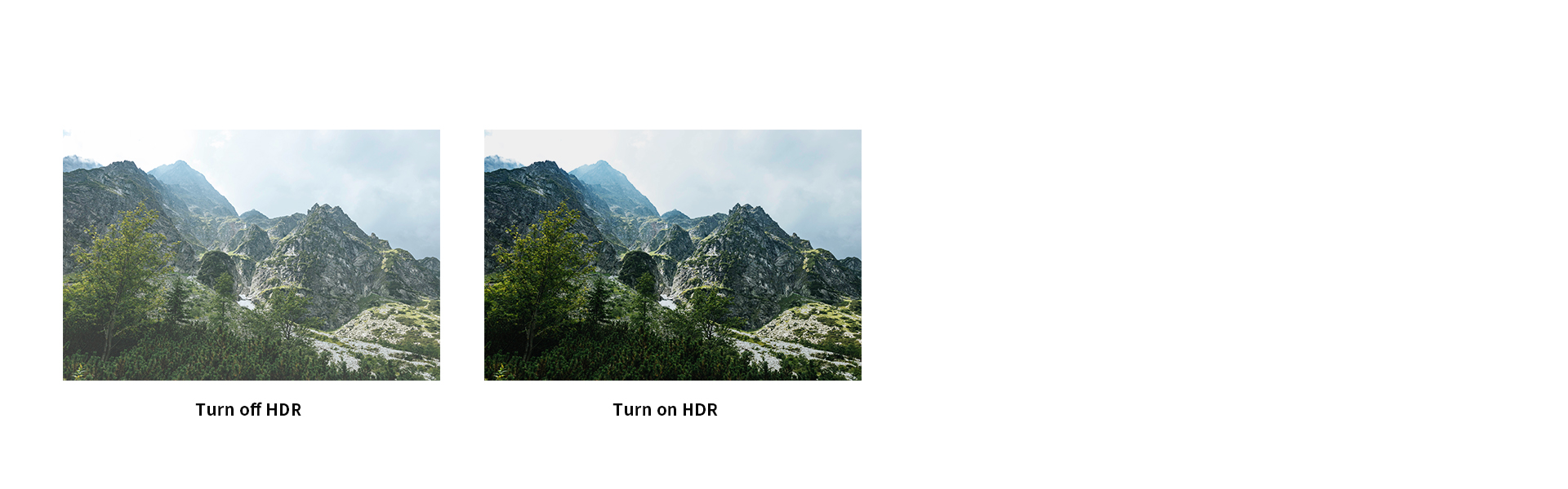 HDR high dynamic range imaging